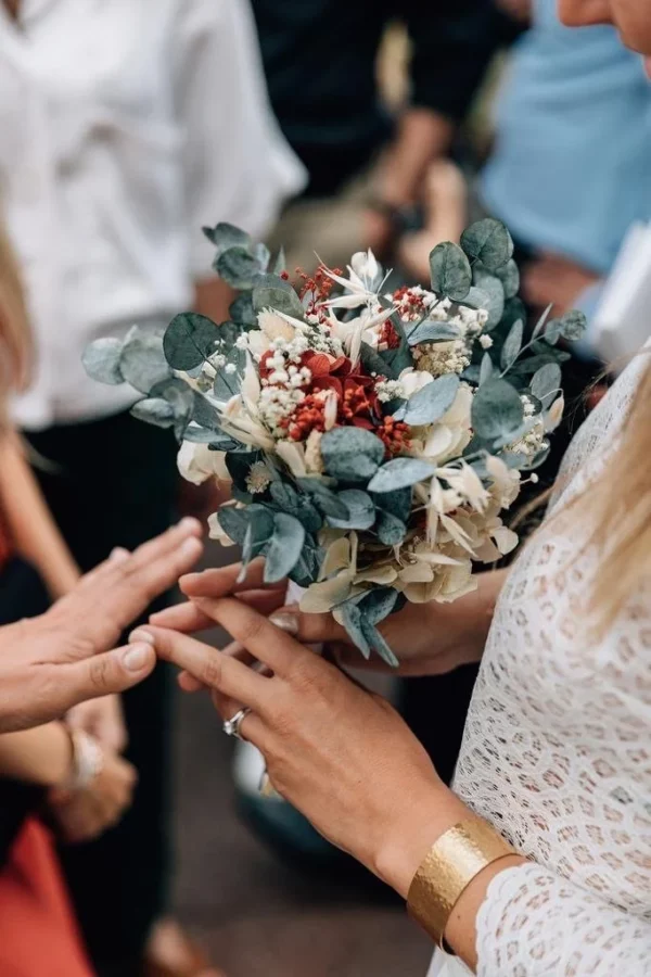 Bouquet de lancer / Demoiselle d'honneur – Image 4