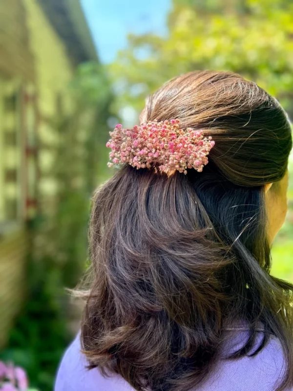 Pince à clip fleurie – Image 3