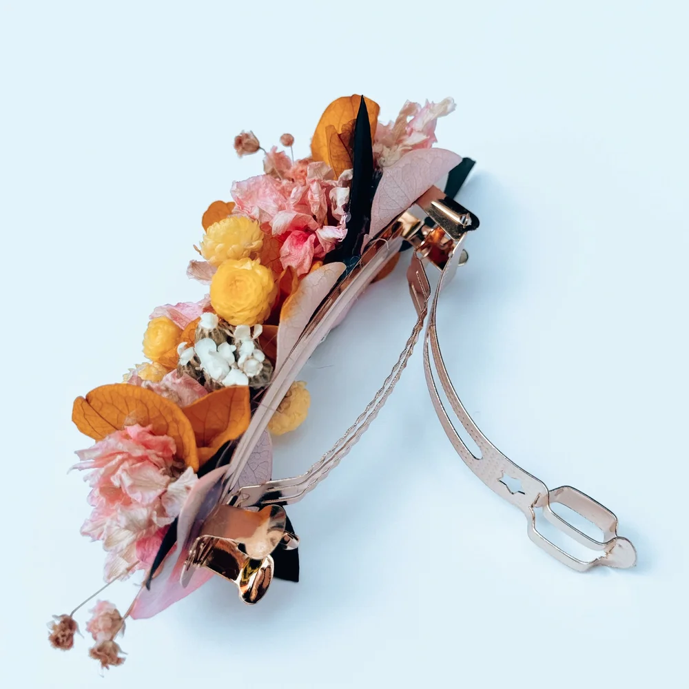 Pince à clip fleurie – Image 5