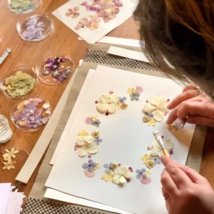Kit DIY herbier en fleurs séchées