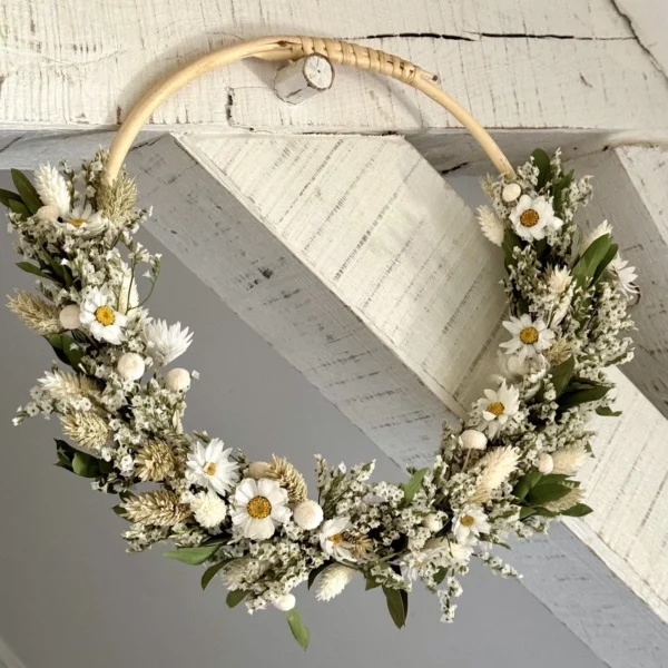 Atelier Couronne en fleurs séchées – Image 4