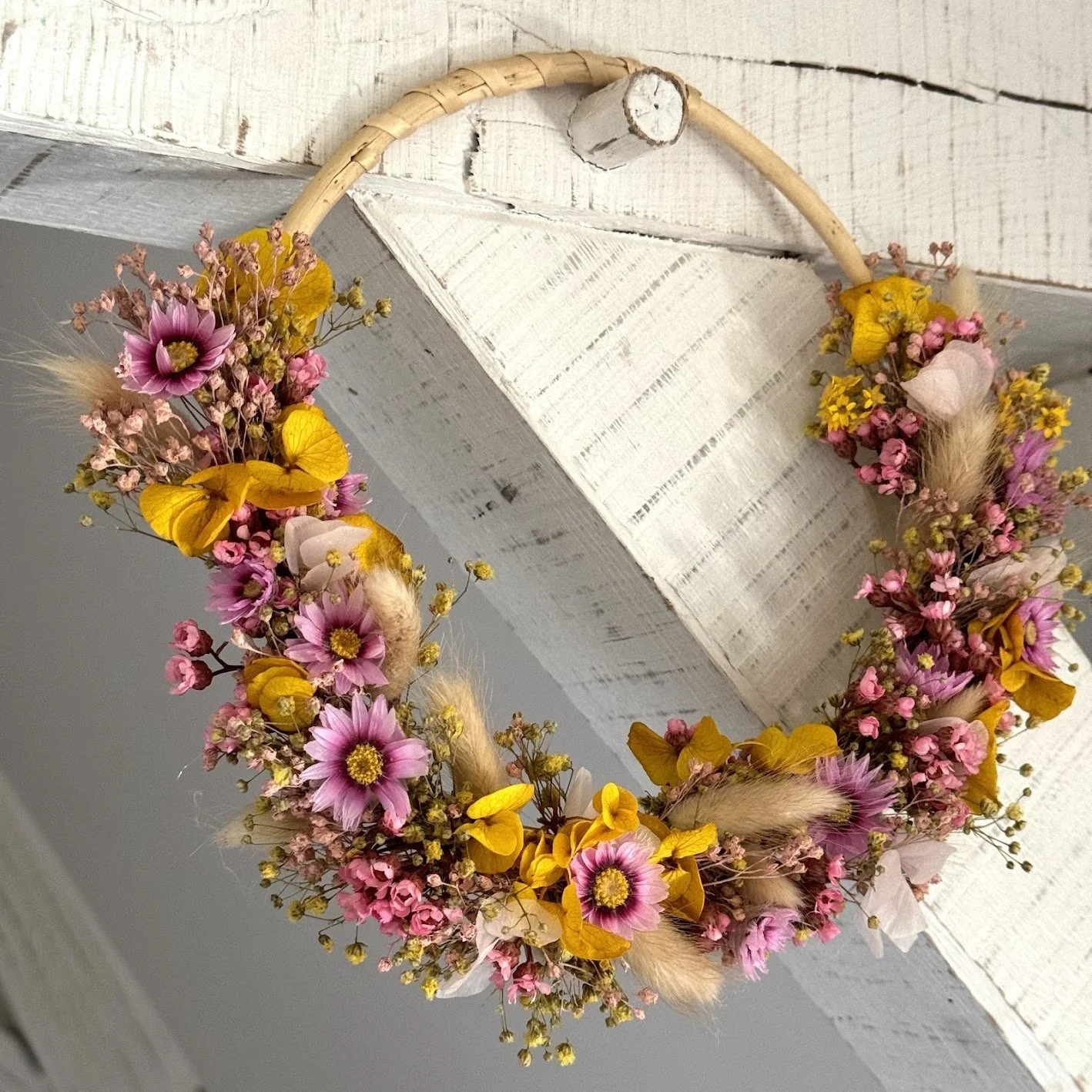 Atelier Couronne en fleurs séchées – Image 3