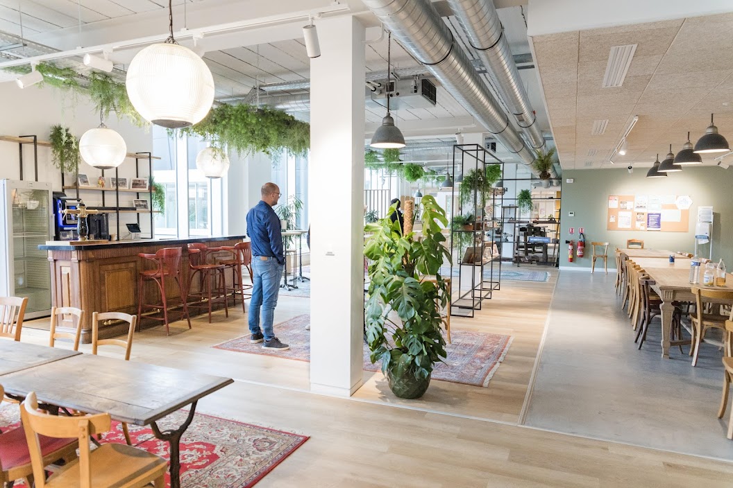Grande Plante artificielle avec pot – Image 2