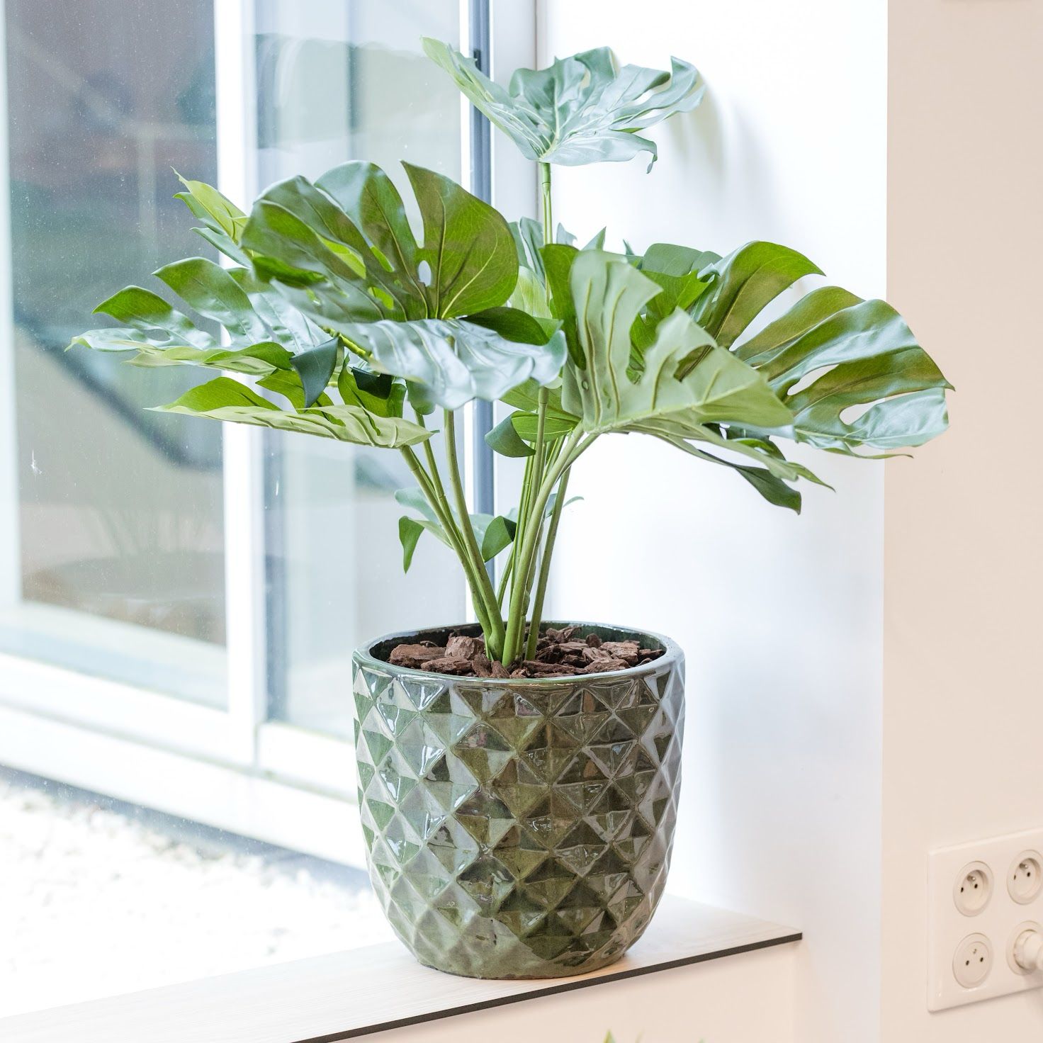 Grande Plante artificielle avec pot