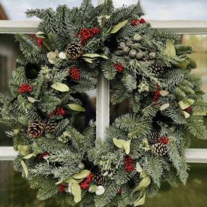 Couronne de Noël - Houx