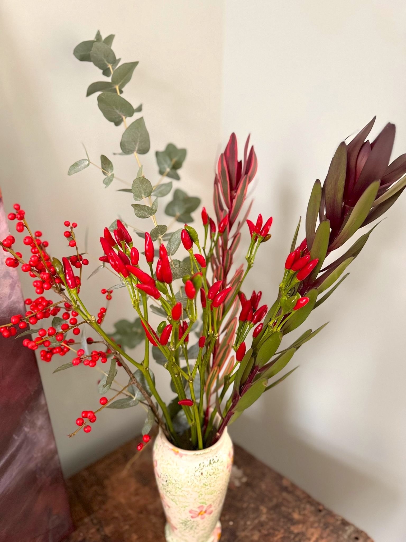 Bouquet de Noël frais - Piment – Image 3