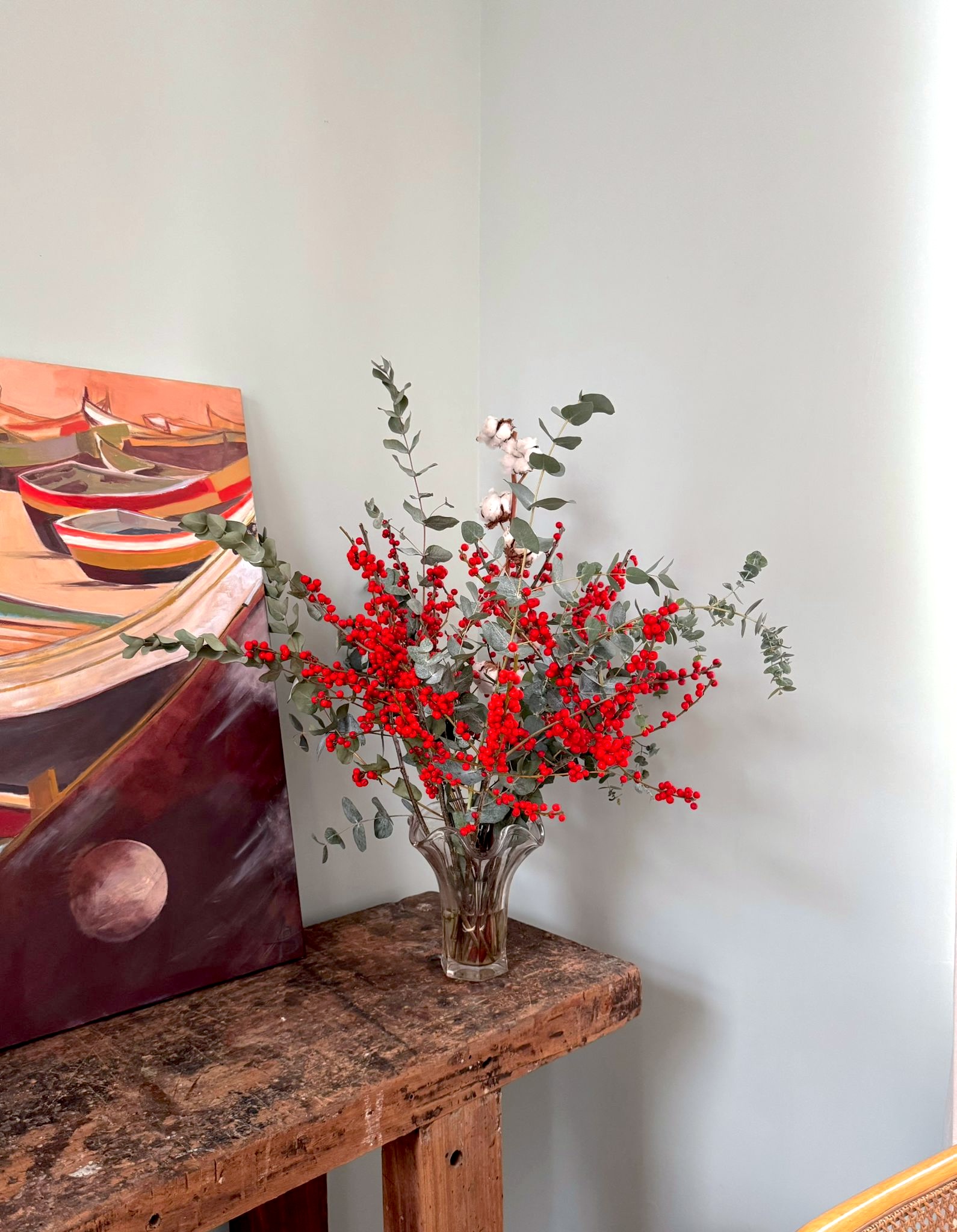 Bouquet de Noël frais - Houx – Image 4