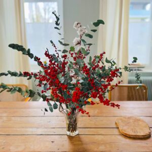 Bouquet de Noël frais - Houx