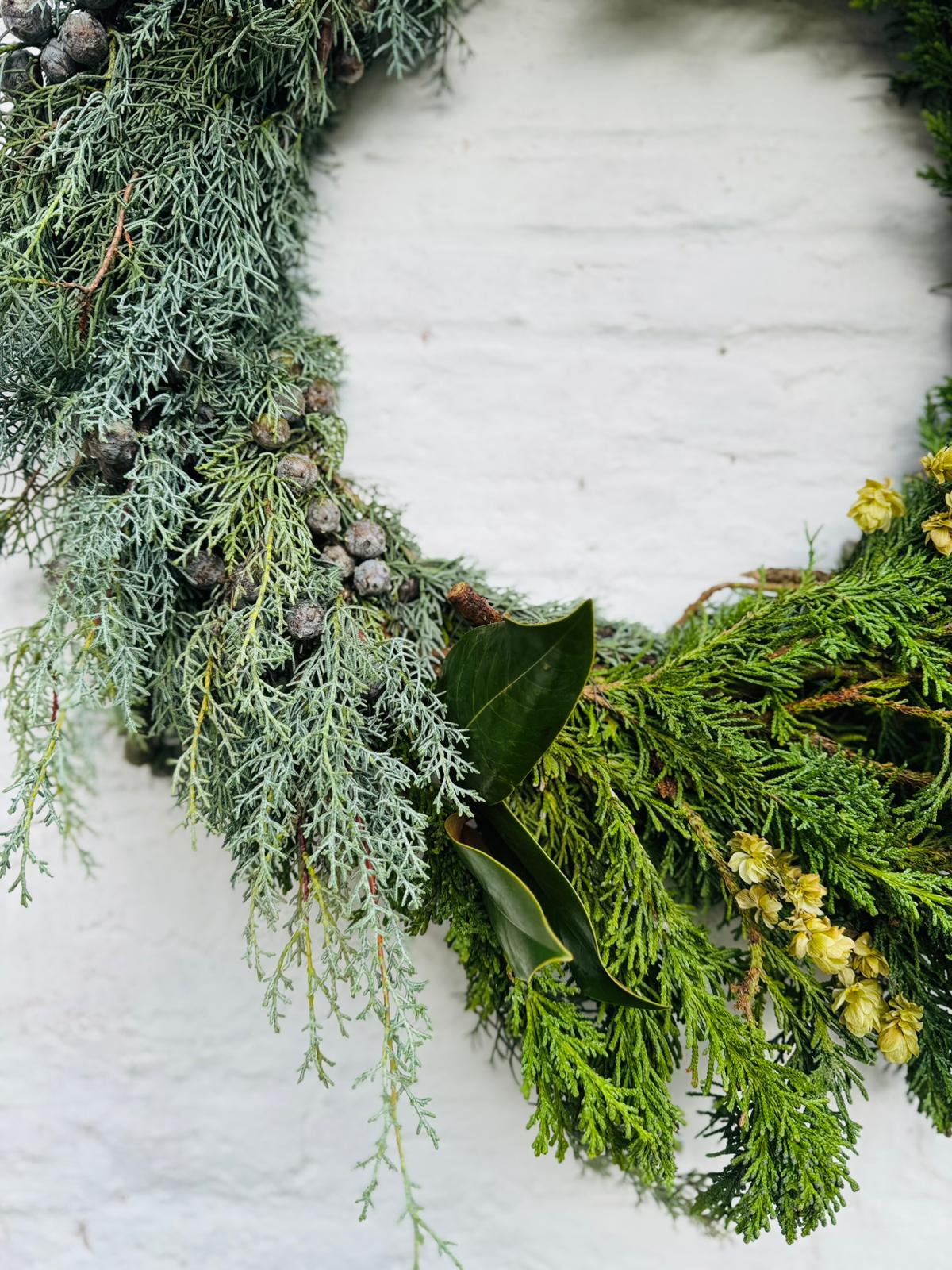 Couronne de Noël - Bicolore – Image 3